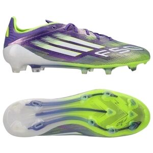Adidas F50 Elite FG Firm Ground Soccer Cleats Purple Green